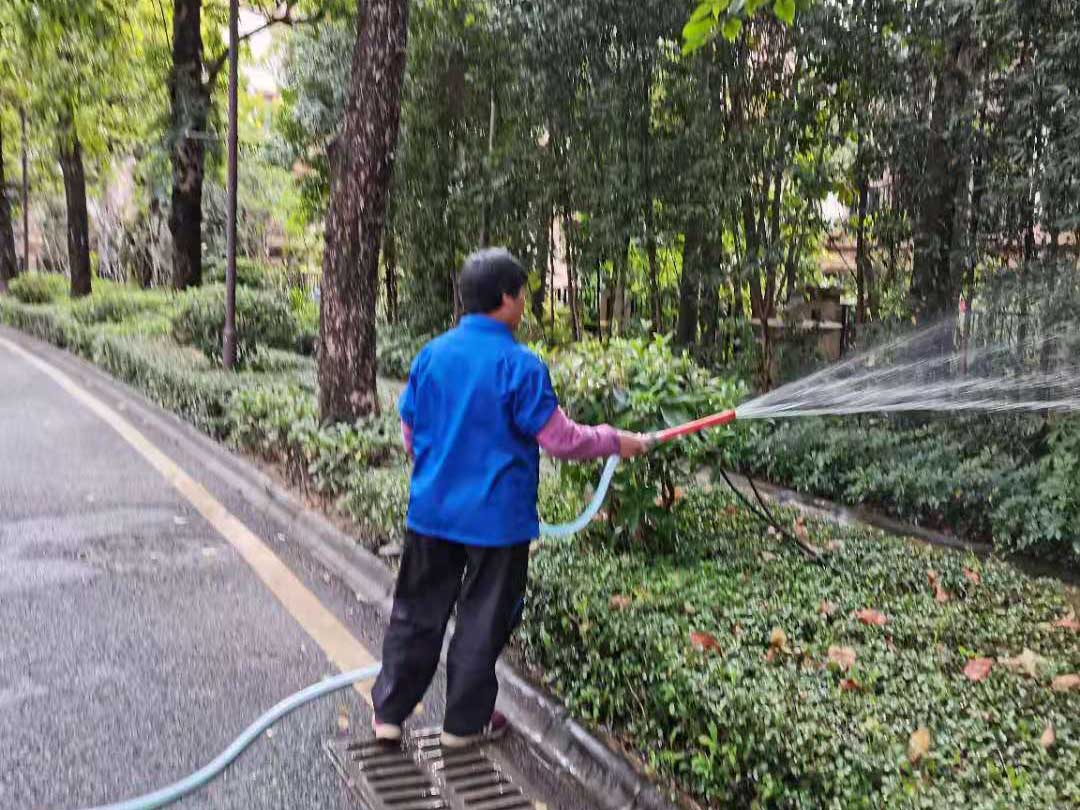 園林綠化養(yǎng)護苗木澆水