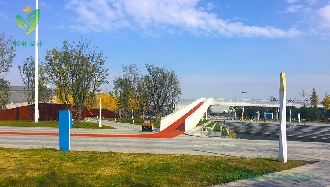 江蘇省揚(yáng)州李寧體育公園景觀設(shè)計案例效果圖
