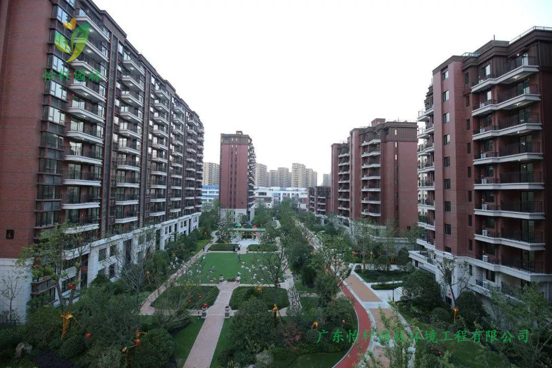 杭州遠(yuǎn)洋萬和四季小區(qū)綠化工程效果圖