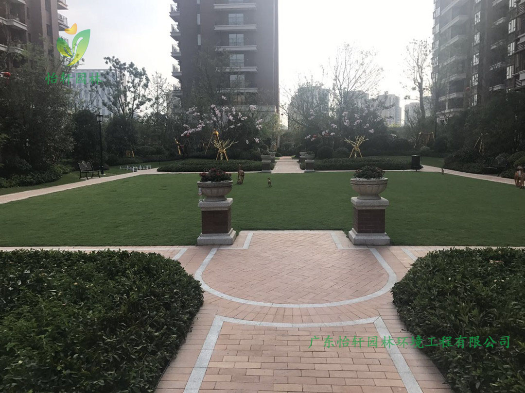 杭州遠(yuǎn)洋萬和四季小區(qū)綠化工程效果圖
