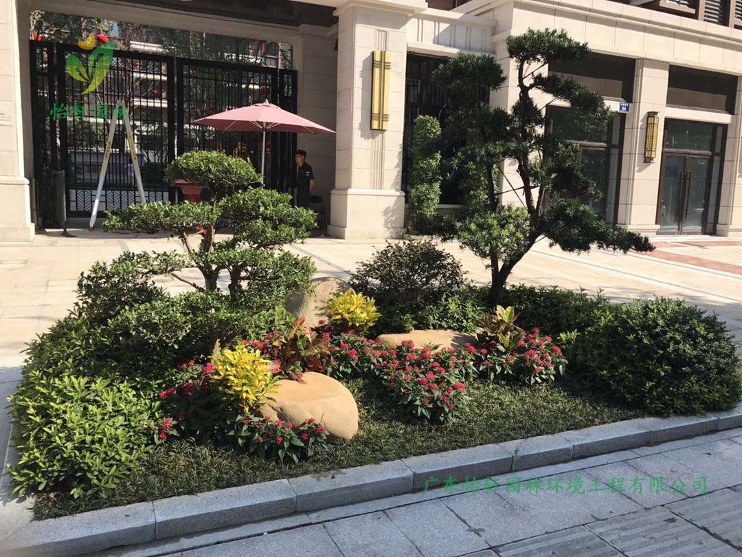 杭州遠(yuǎn)洋萬和四季小區(qū)綠化工程效果圖