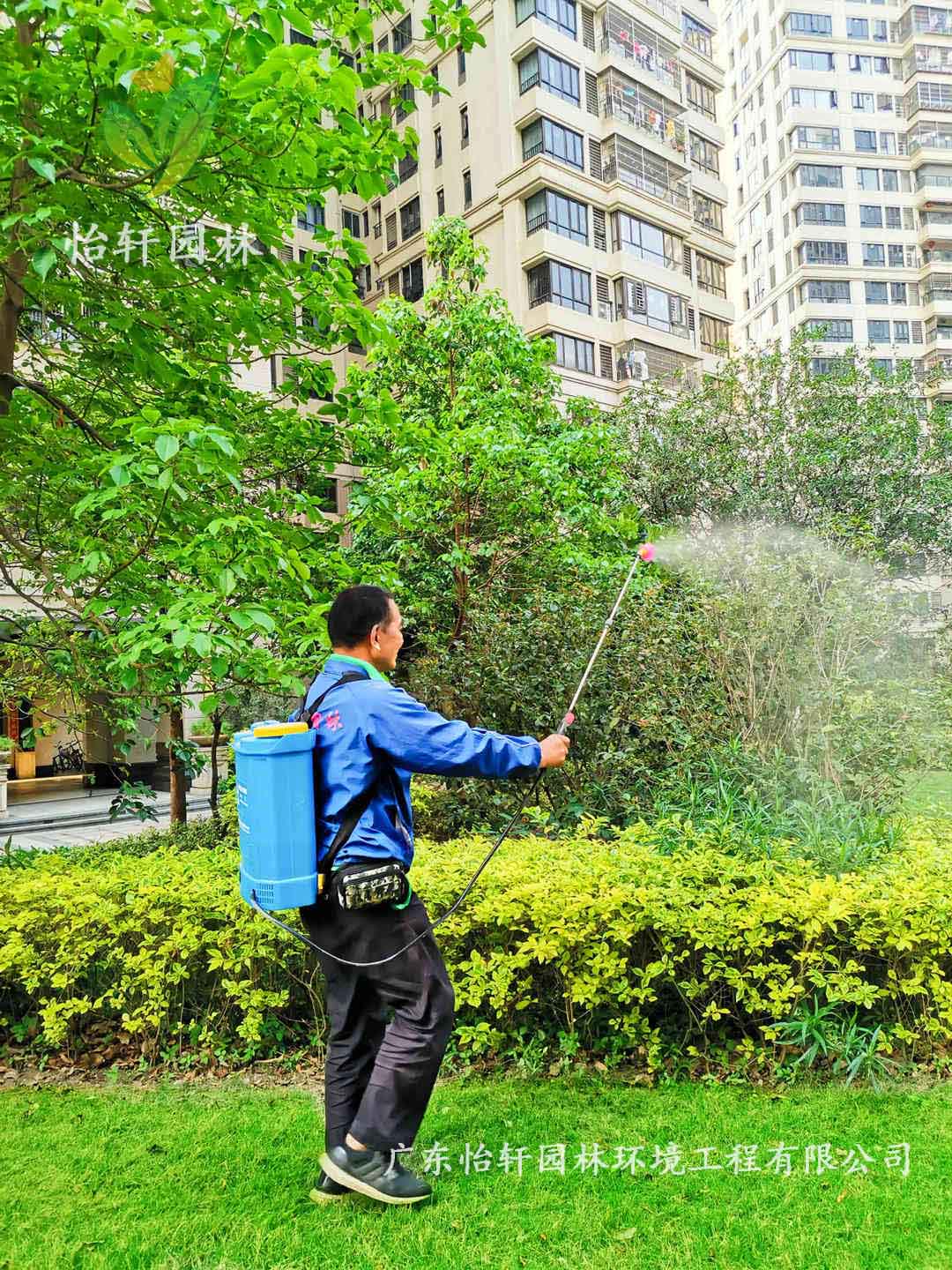 深圳佳兆業(yè)集團(tuán)旗下水岸新都小區(qū)綠化養(yǎng)護(hù)