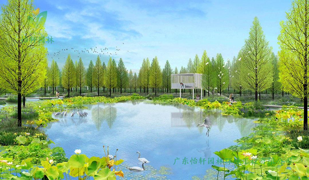 洱海生態(tài)治理與休閑農(nóng)業(yè)示范區(qū)景觀設(shè)計(jì)施工案例效果圖