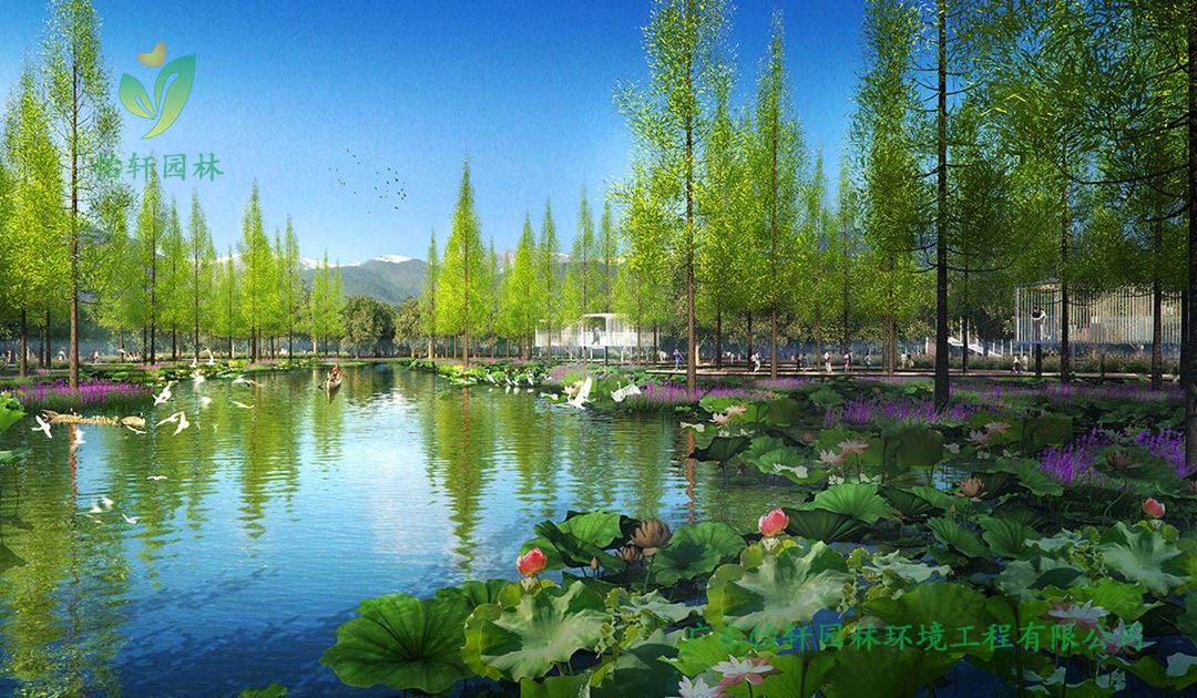 洱海生態(tài)治理與休閑農(nóng)業(yè)示范區(qū)景觀設(shè)計(jì)施工案例效果圖