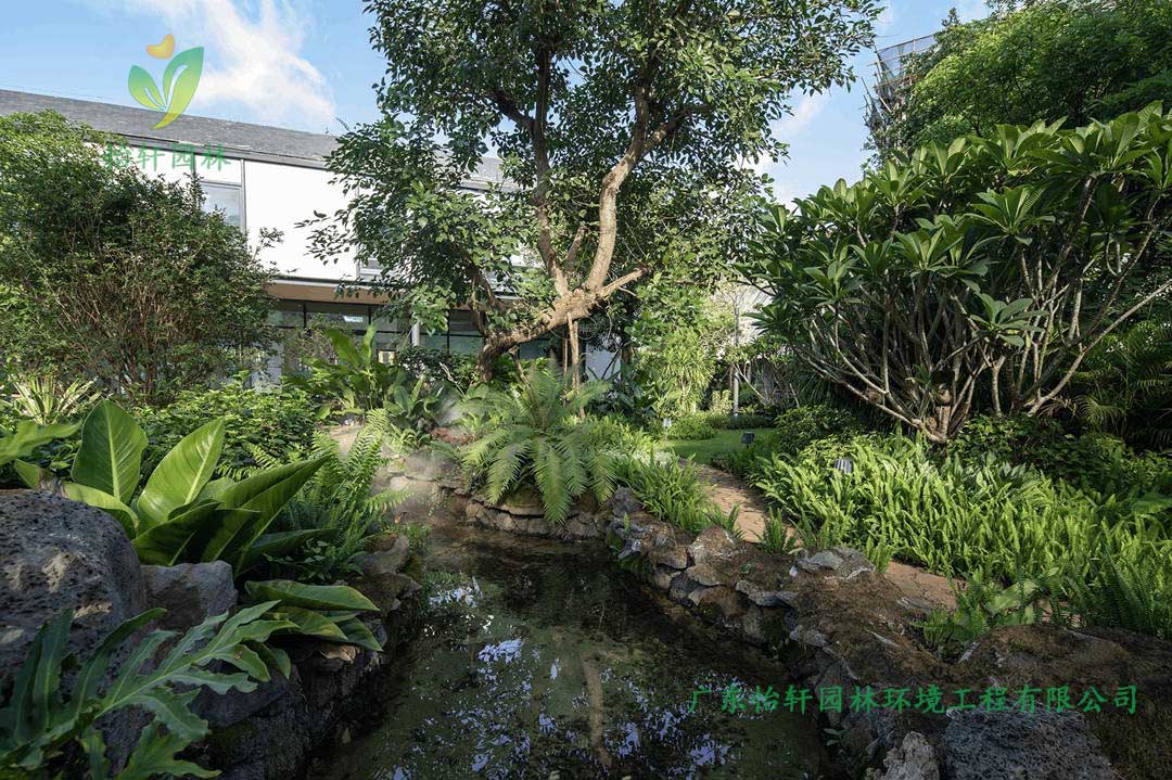 海口保利臺達熱帶花園景觀設(shè)計效果圖