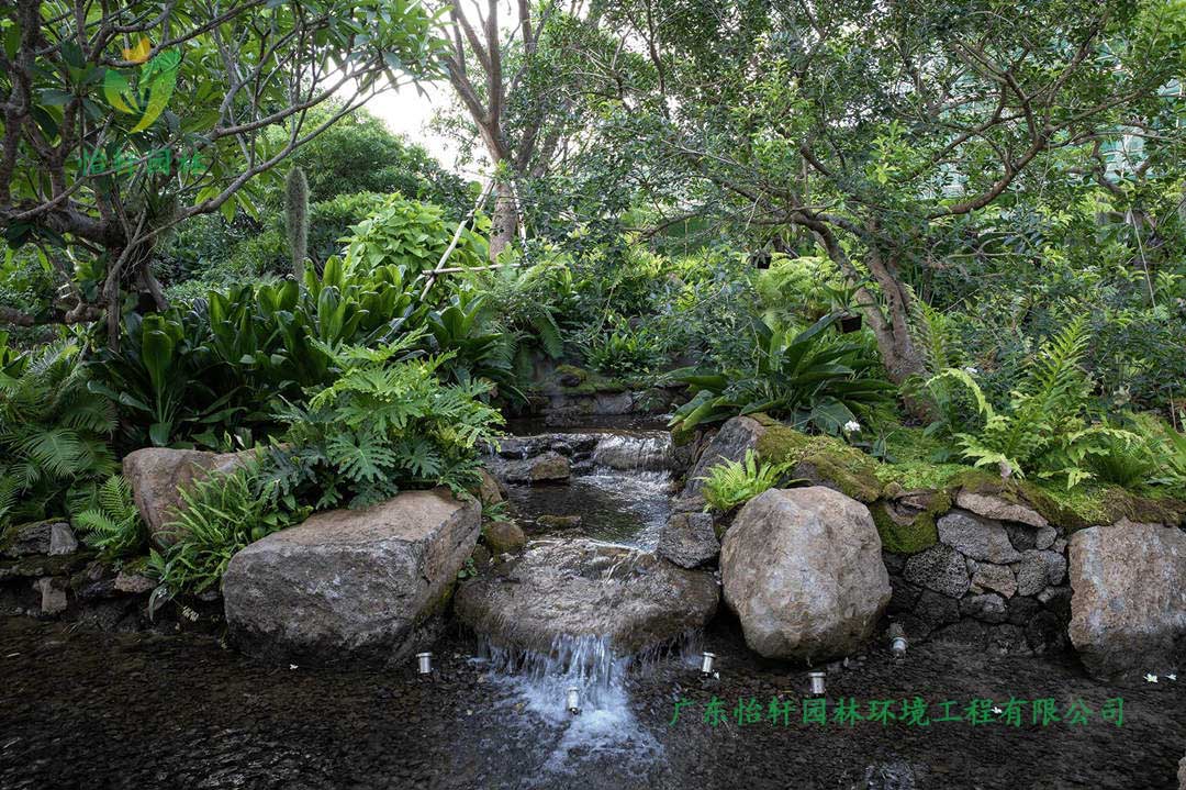 海口保利臺達熱帶花園景觀設(shè)計效果圖