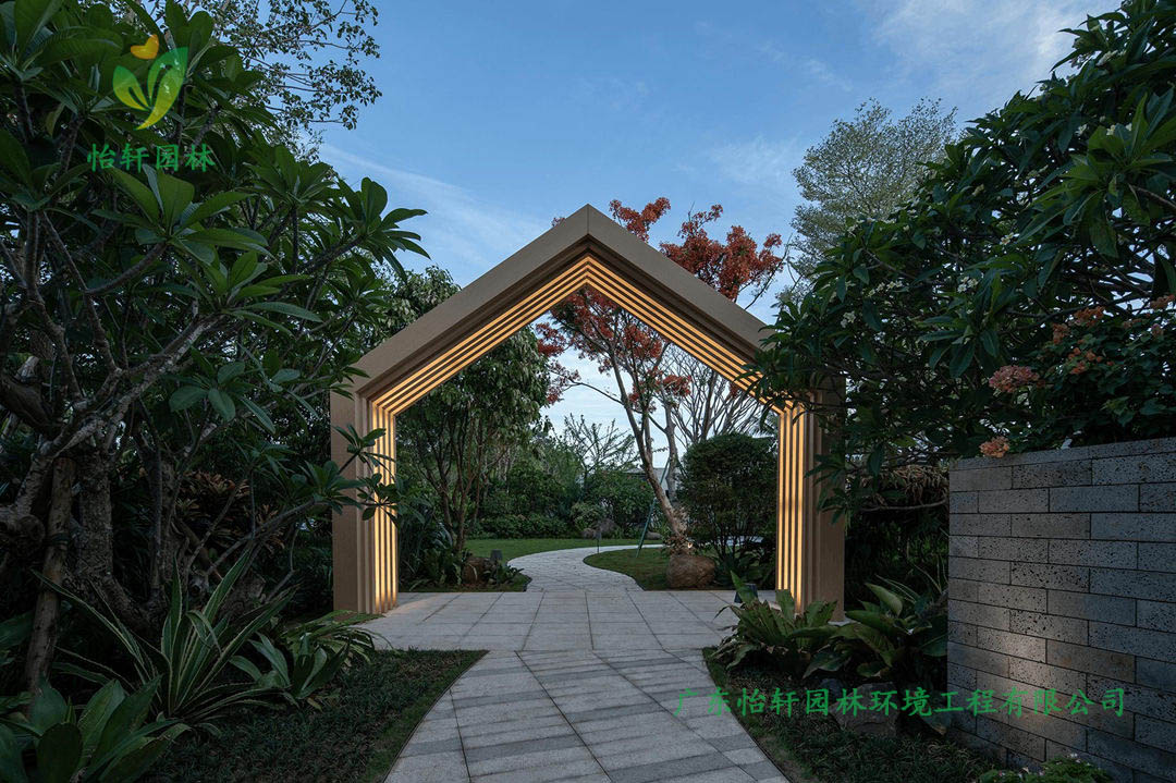 海口保利臺達熱帶花園景觀設(shè)計效果圖