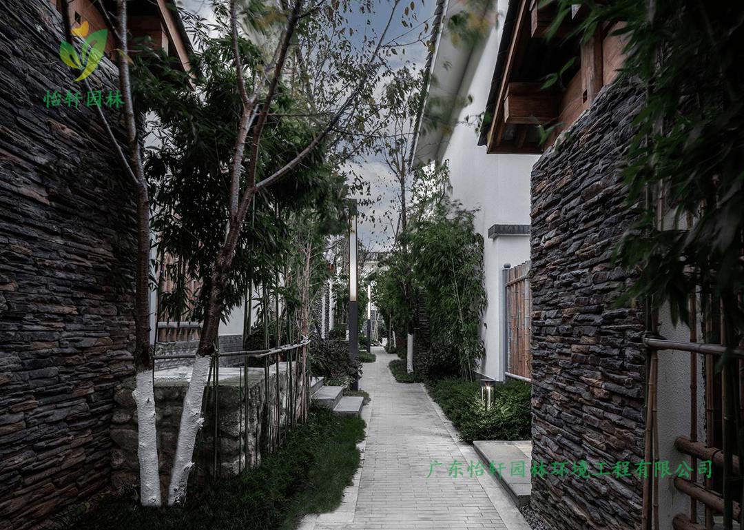 云南大理融創(chuàng)文旅小鎮(zhèn)庭院景觀設(shè)計案例效果圖