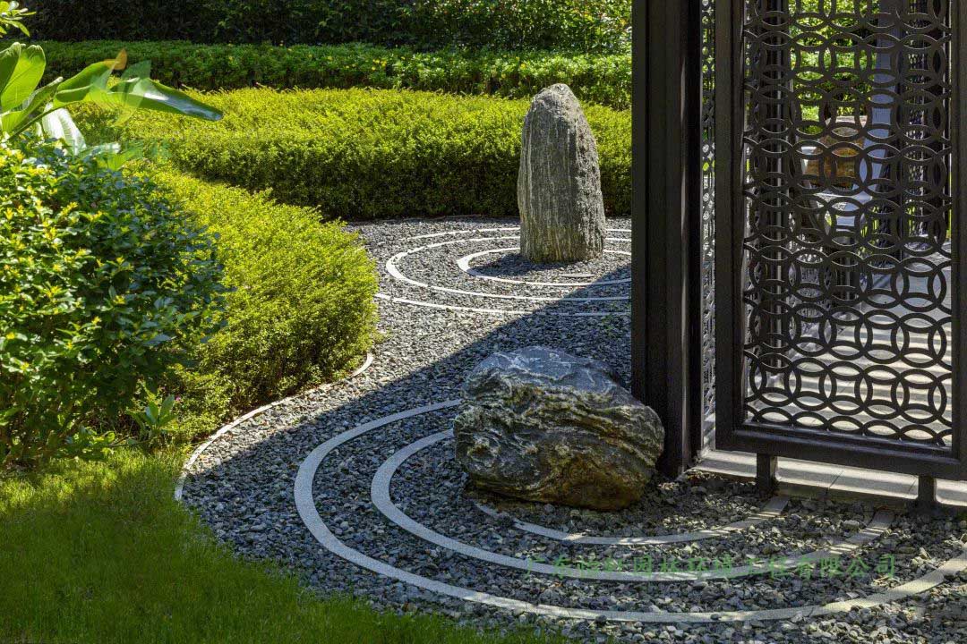 遂寧·正黃金域央墅小區(qū)綠化工程實(shí)景圖