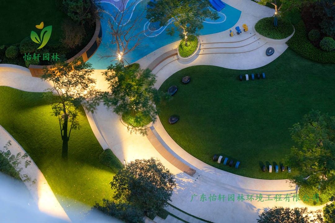 肇慶保利瓏灣花園小區(qū)綠化景觀設(shè)計(jì)實(shí)景圖