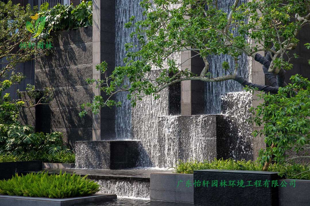 廣州時代大家住宅區(qū)綠化工程案例實景圖