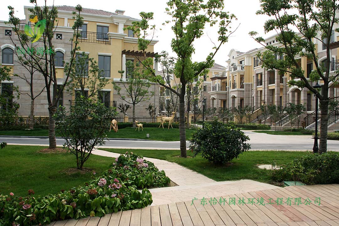 碧桂園華府別墅綠化景觀設(shè)計(jì)實(shí)景圖
