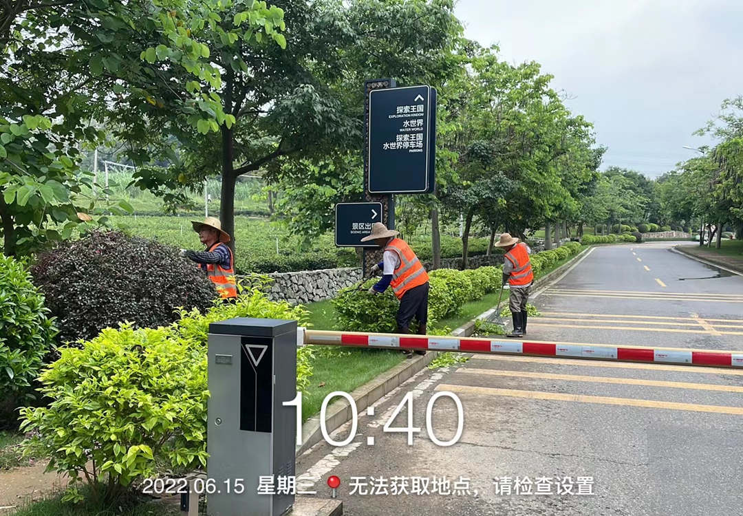 怡軒園林綠化公司美的鷺湖度假區(qū)日常綠化養(yǎng)護(hù)
