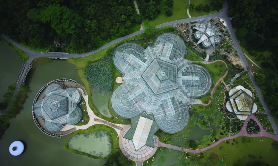 華南國家植物園溫室群景區(qū)。資料圖片
